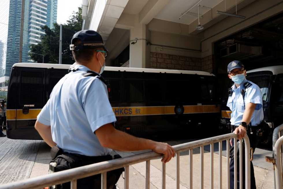 First person charged under HK security law found guilty of terrorism, inciting secession