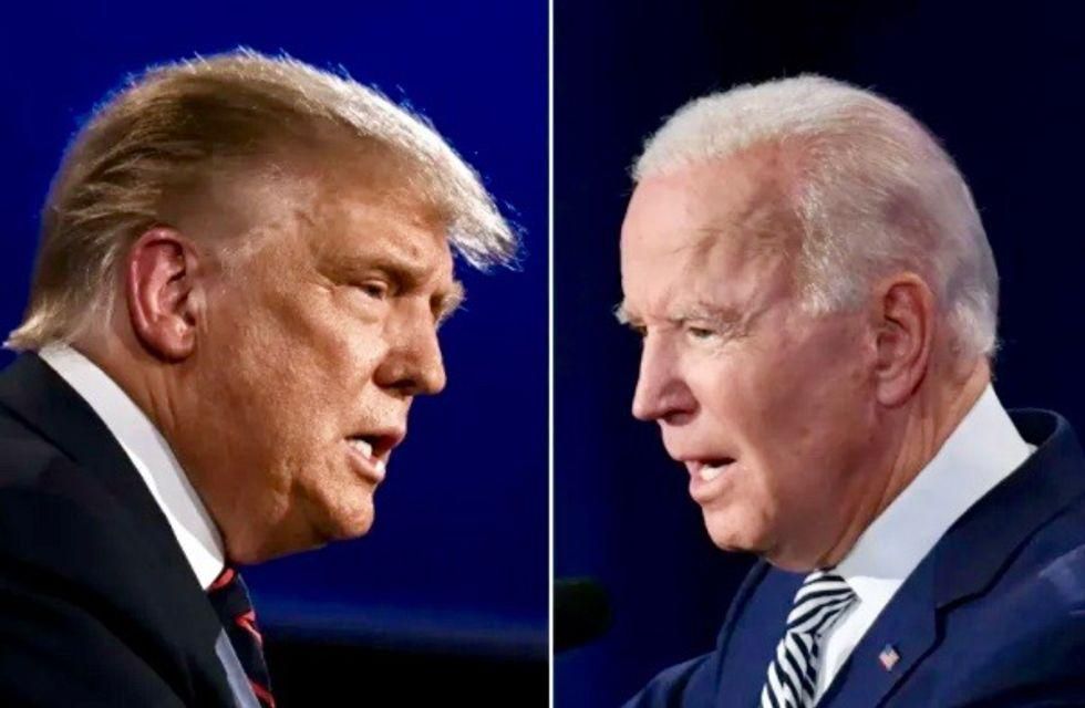 Trolling, erotica, vulgarity: Trump, Biden Facebook pages are unmitigated trash heaps