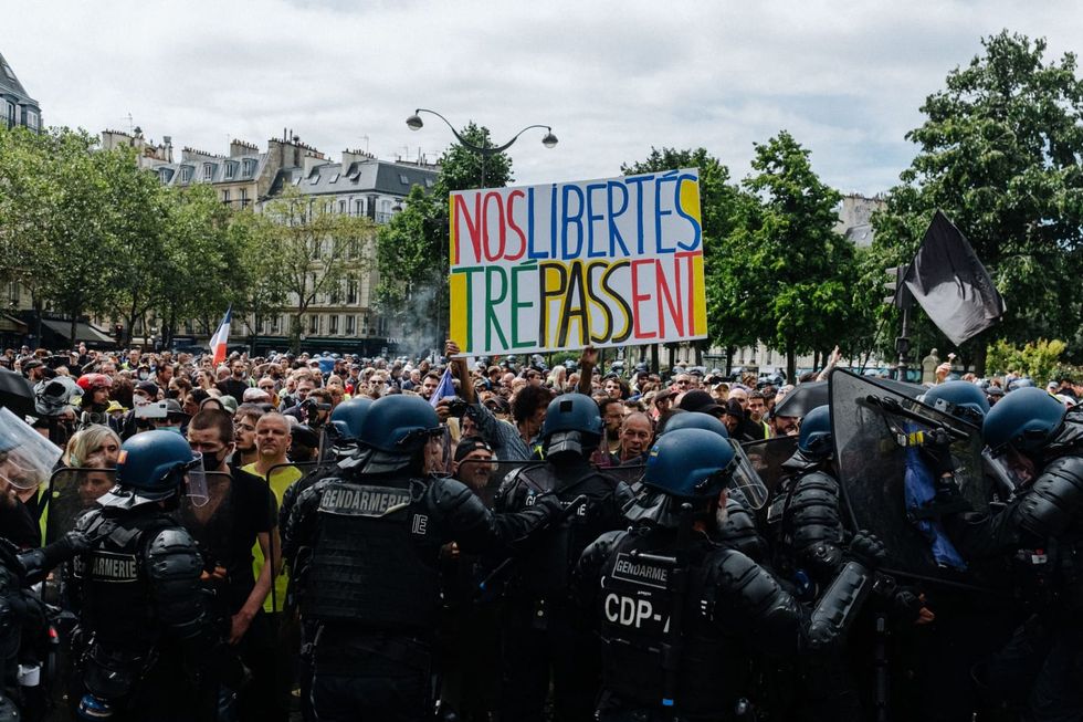 More than 230,000 protest vaccination pass in France 