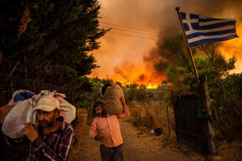 'Our end is near': Blazes show no sign of reprieve in Greece