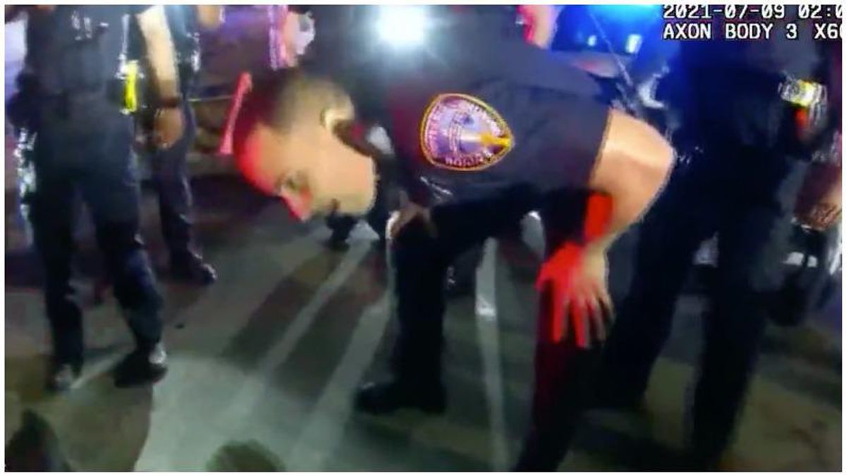 ‘Appalling’ video shows cop spitting on bloodied Black teen after violent arrest