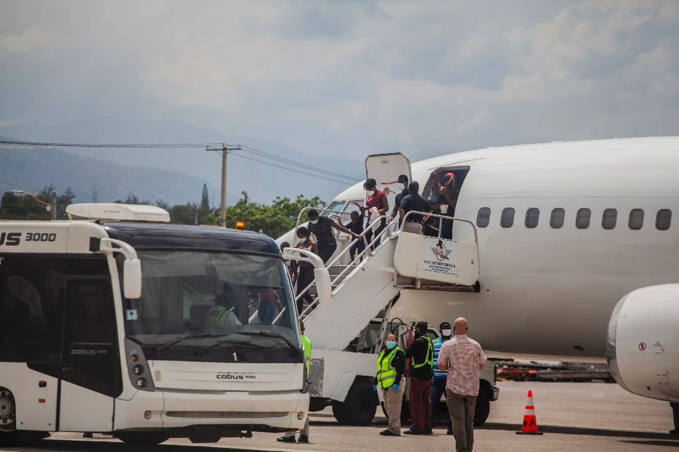 Deported Haitians angry after US sends them back to Port-au-Prince