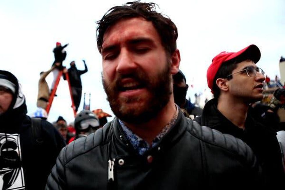 MAGA rioter's lawyer flails in court after judge gets him to admit his client swung around Capitol cops' riot shield