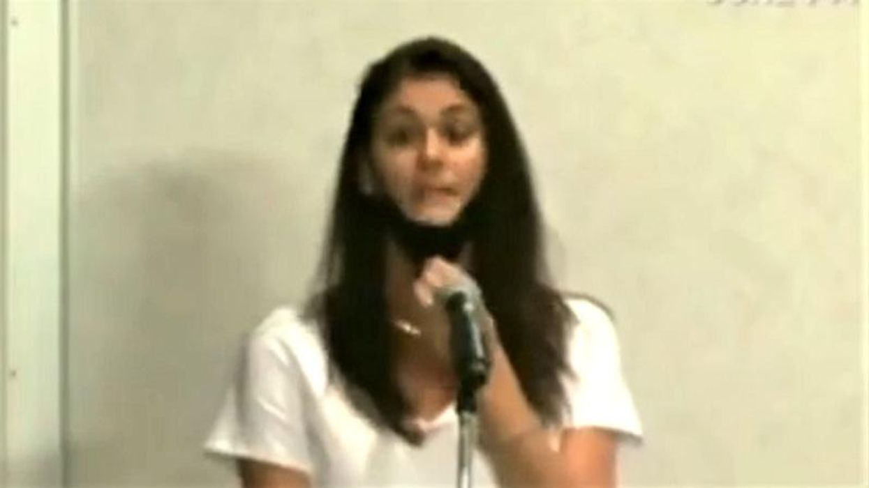 Angry woman accuses school board of waging 'psychological warfare' -- and calls masks 'worse than the virus'
