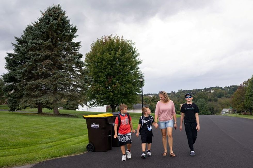 Relief, anxiety as parents confront emotional back to school