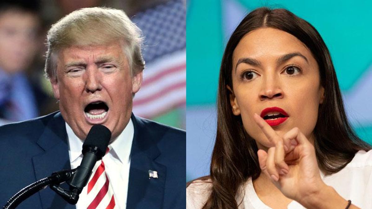 Trump provoked nervous laughter as he ranted about Ocasio-Cortez making 'old men shiver in fear': new book