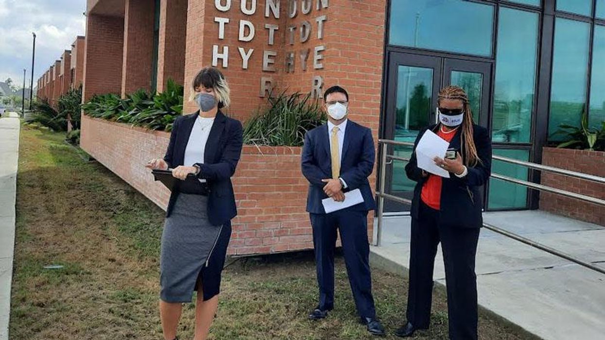 Activist group sues New Orleans over evacuation of detention center teens to adult prison