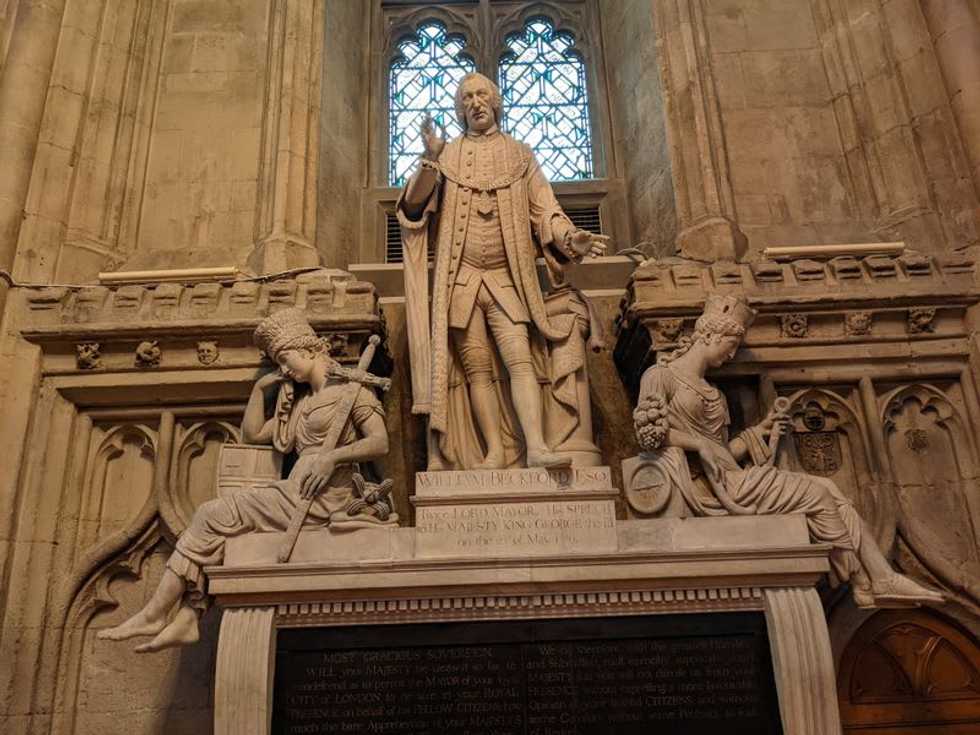 London's finance district, steeped in slavery, confronts its past