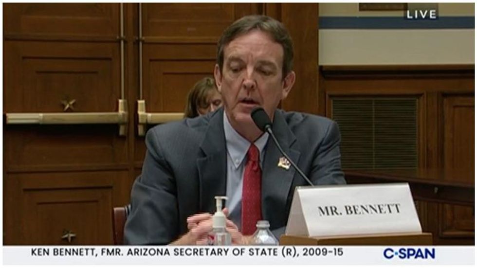 WATCH: GOP’s own witness tells House hearing that Trump is wrong about Arizona