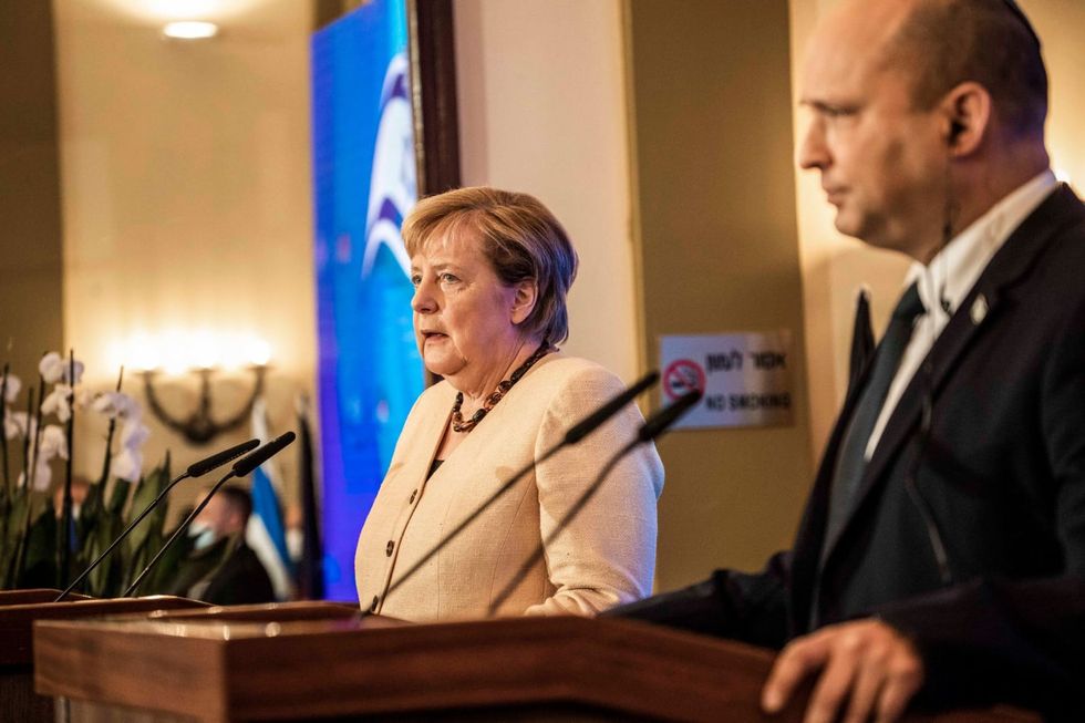 Merkel says Germany bears responsibility for Israel as she meets PM - Vimarsana News