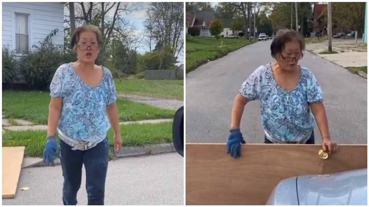 Woman blocks Black man's car in viral confrontation: 'Get this pimp out of here'