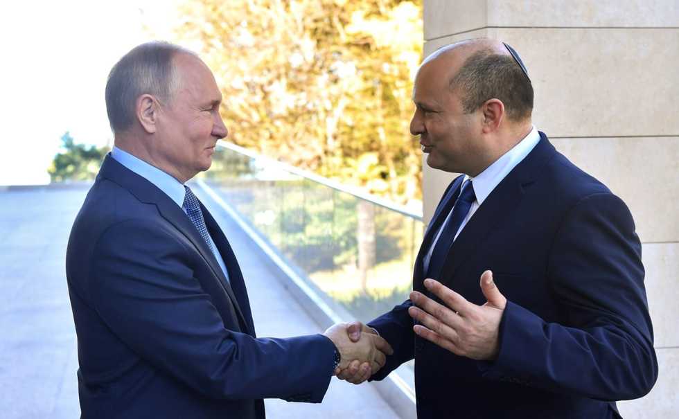 Russia wants to work more closely with Israel, Putin tells Bennett