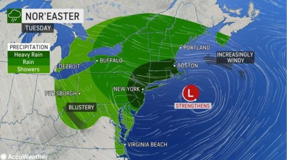 October nor’easter could strengthen into a ‘bomb cyclone': forecasters predict