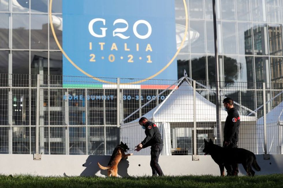G20 leaders struggling to toughen climate goals, draft shows