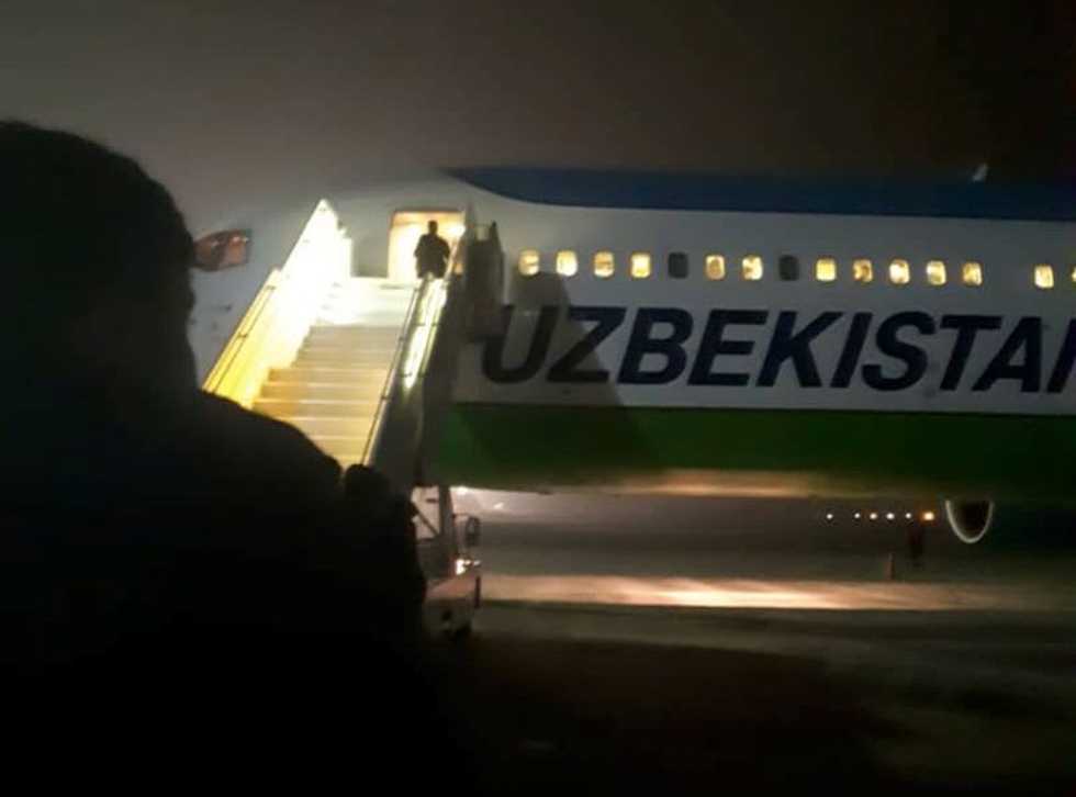 Exclusive-Detained Afghan pilots fly out of Tajikistan on U.S.-brokered flight