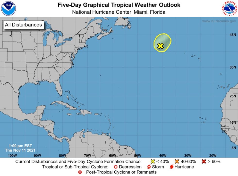The 2021 storm name list has been used, but subtropical storm Adria could form soon