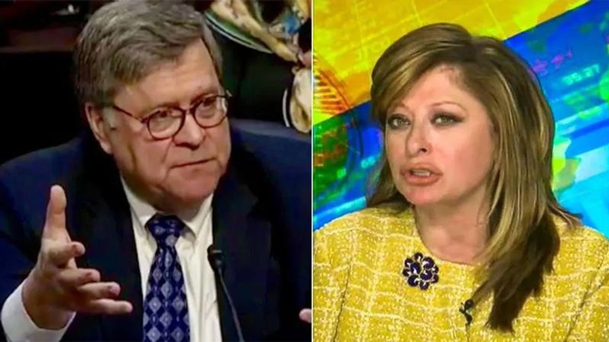 Bill Barr got into a screaming match with Fox News personality Maria Bartiromo: new book
