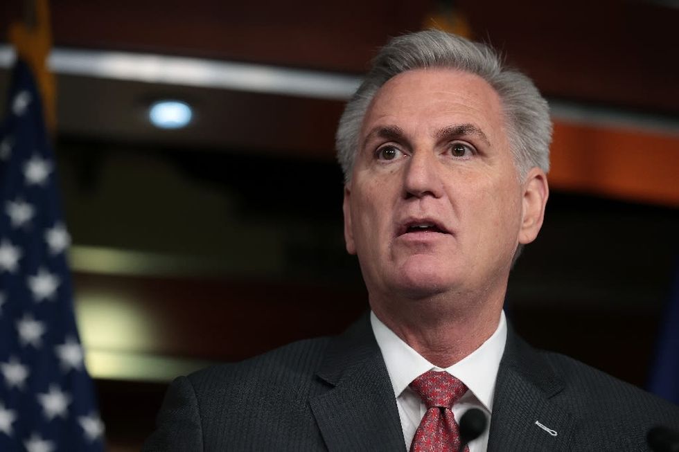 Kevin McCarthy delays vote on Biden agenda with rambling hours-long rant
