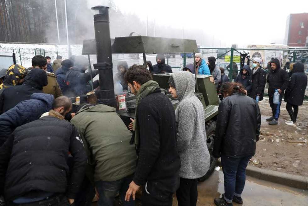 'It's all lies': Migrants stuck at Polish border feel cheated by people smugglers