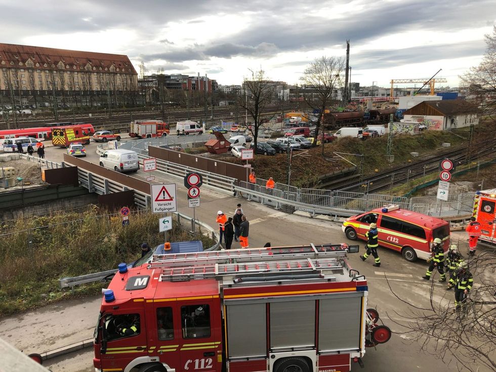 World War II bomb explodes in Munich injuring several people