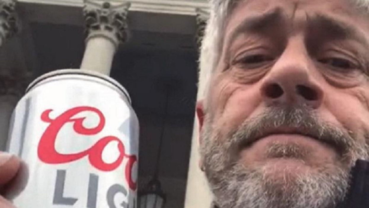 Beer-toting MAGA rioter arrested after boasting on video of storming Capitol while carrying Coors Light can