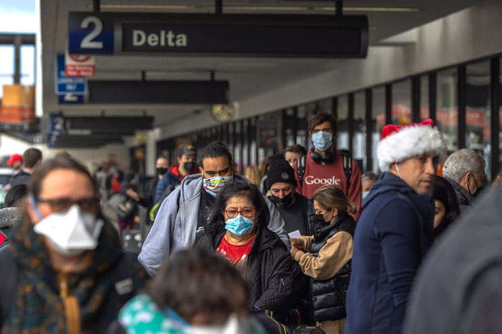 Over 4,500 flights cancelled by Christmas day as Omicron hits holiday travel