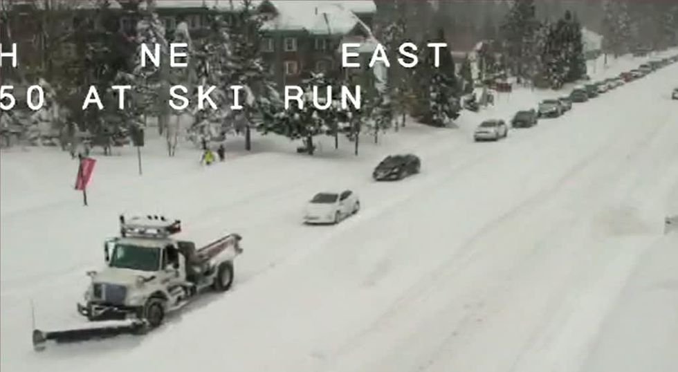 Drought-hit western US walloped by powerful winter storm