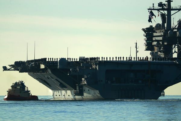 In a historic first, aircraft carrier Abraham Lincoln deploys under command of female captain