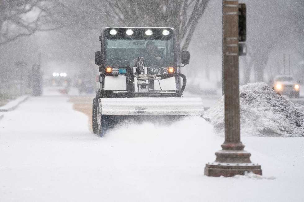 Over 80 million Americans hunker down as massive snowstorm hits eastern US