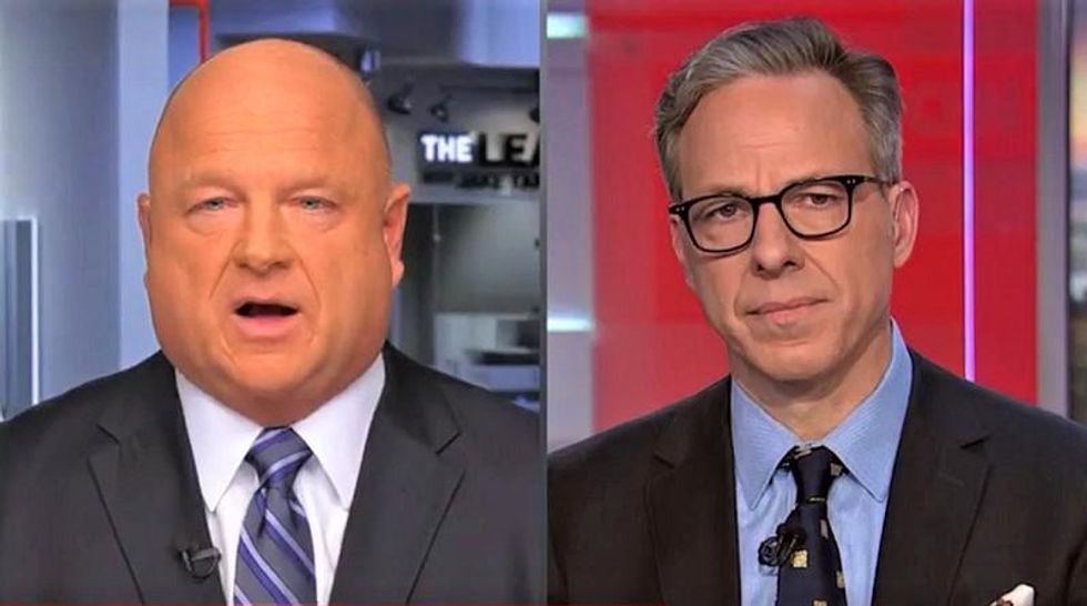 'We don't have to imagine this could turn violent': Jake Tapper grills former Trump adviser over latest rants