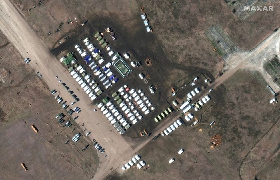 Russia has enough troops massed to invade Ukraine, U.S. says