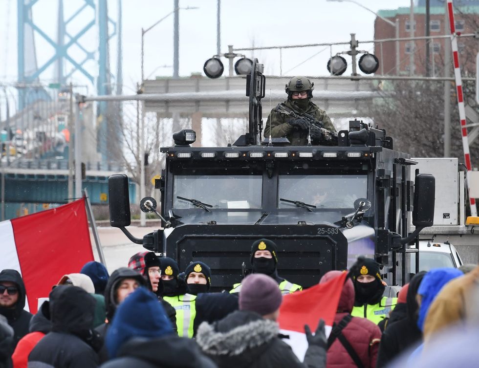 Canadian police arrest protesters, regain control of Ambassador Bridge after 7-day stalemate