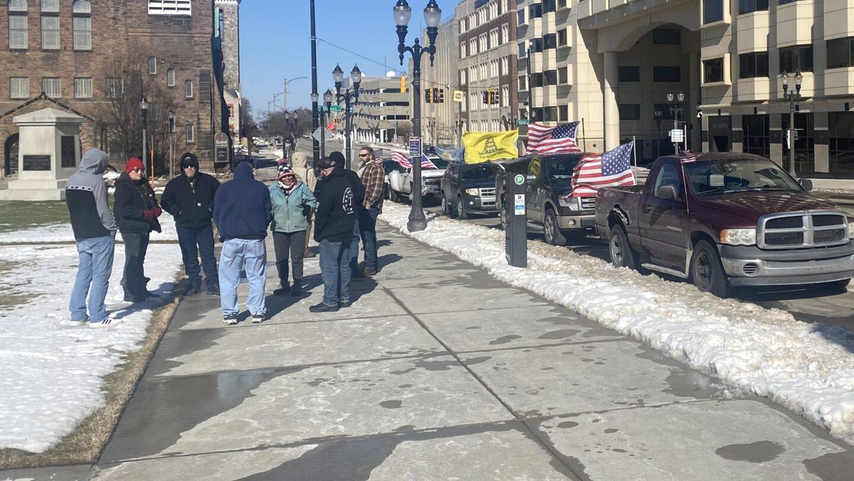This Michigan 'freedom convoy' was a complete dud