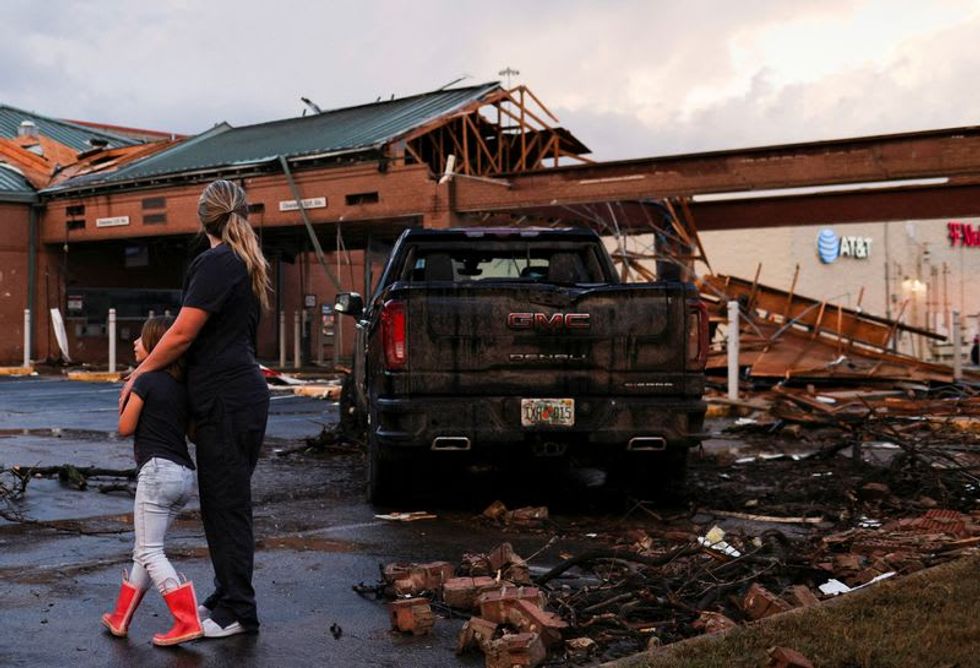 Storms threaten deep South after tornadoes rip through Texas