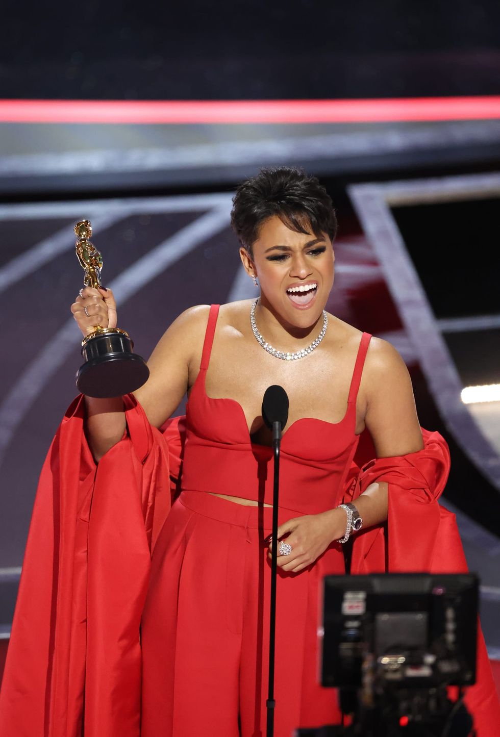 Oscars hosts Wanda Sykes, Amy Schumer and Regina Hall earn laughs with rousing opening as Ariana DeBose wins best supporting actress