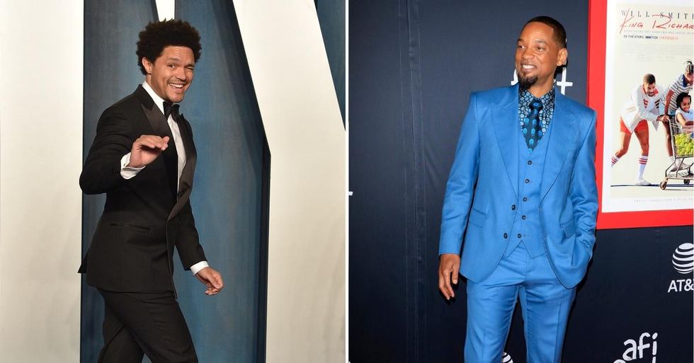 Roasted! Trevor Noah shades Will Smith’s Oscars antics in Grammys monologue