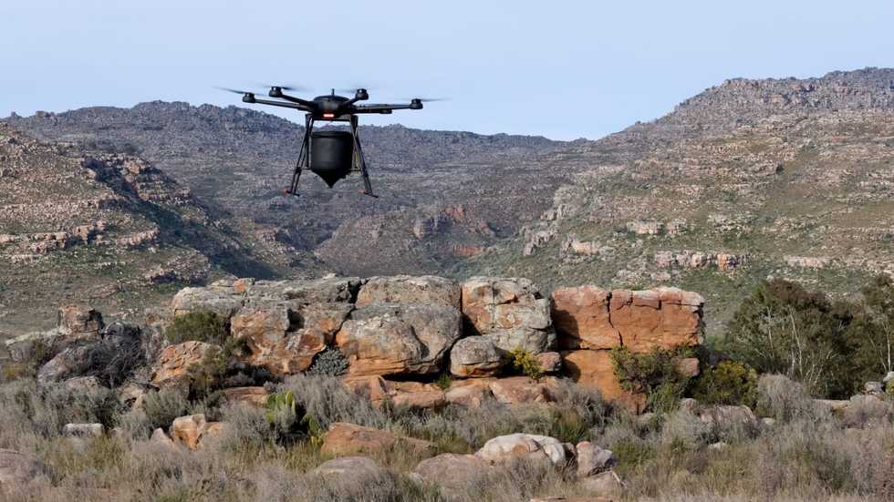 Drones drop seeds in deserts as Australia takes on the climate crisis