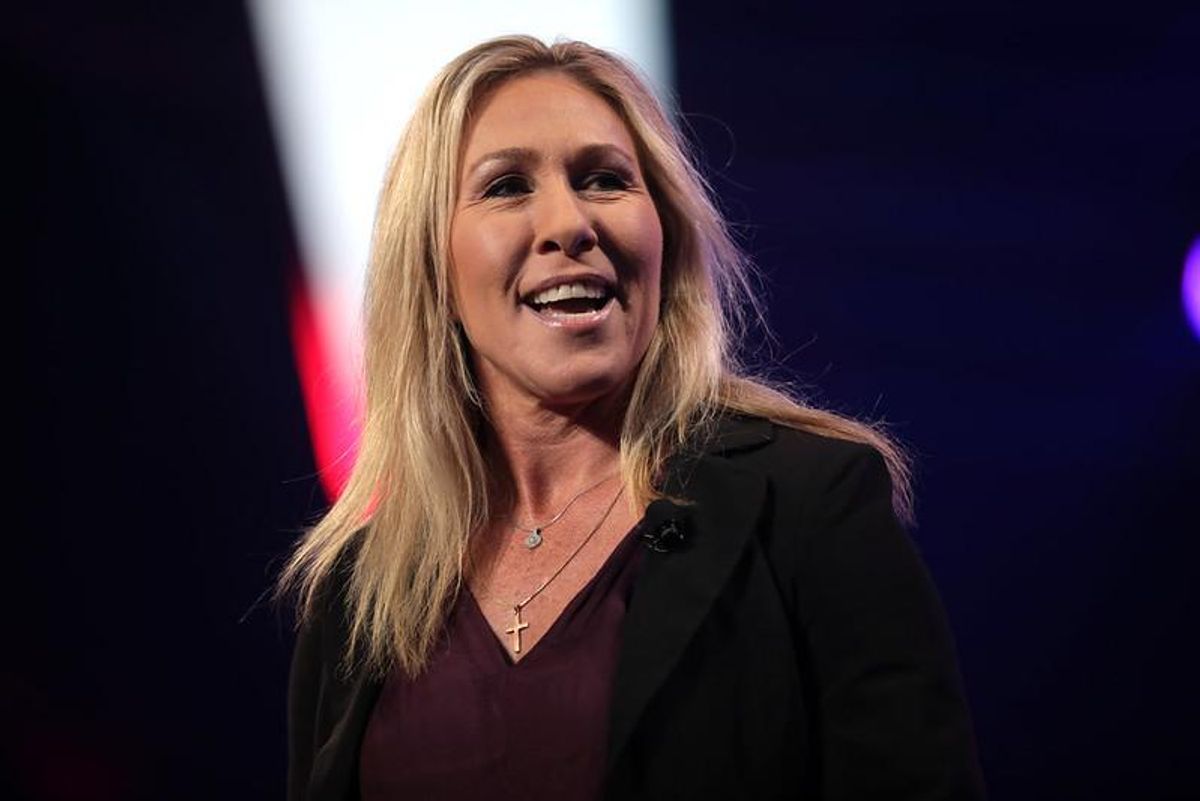 'Think about that': GOP playing with fire by letting QAnon MTG speak at convention