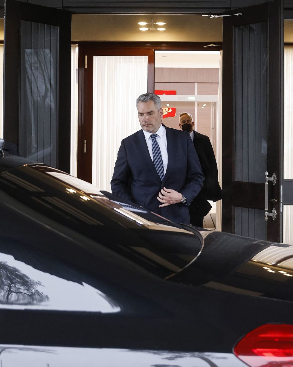 Austrian chancellor's meeting with Putin lasts just one hour