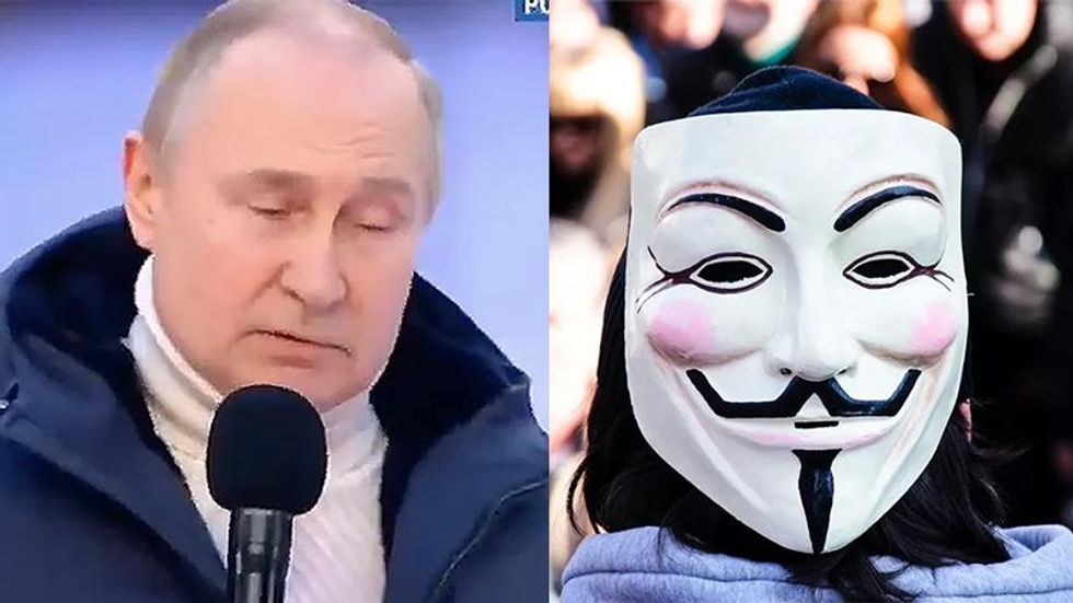 Anonymous claims it's hacked 700 gigs of data from the Russian Ministry of Culture