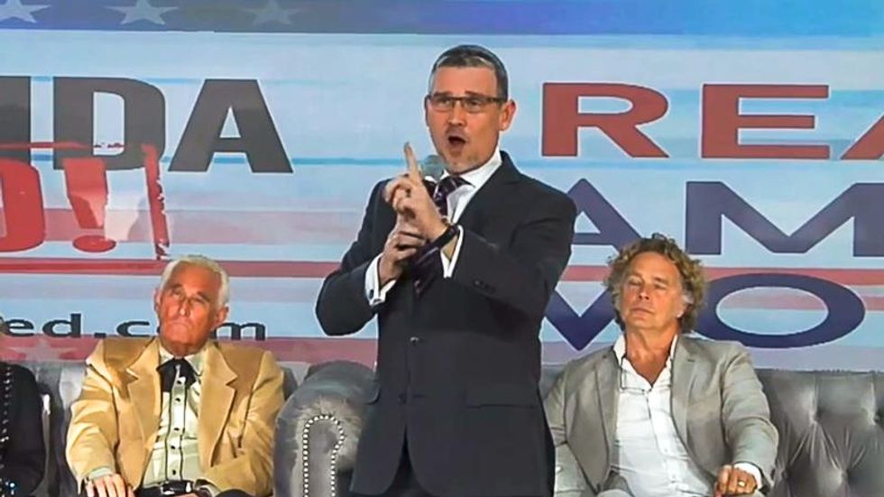 Pastor Greg Locke tells churchgoers to use 2nd Amendment against 'propaganda' and 'Democrat games'