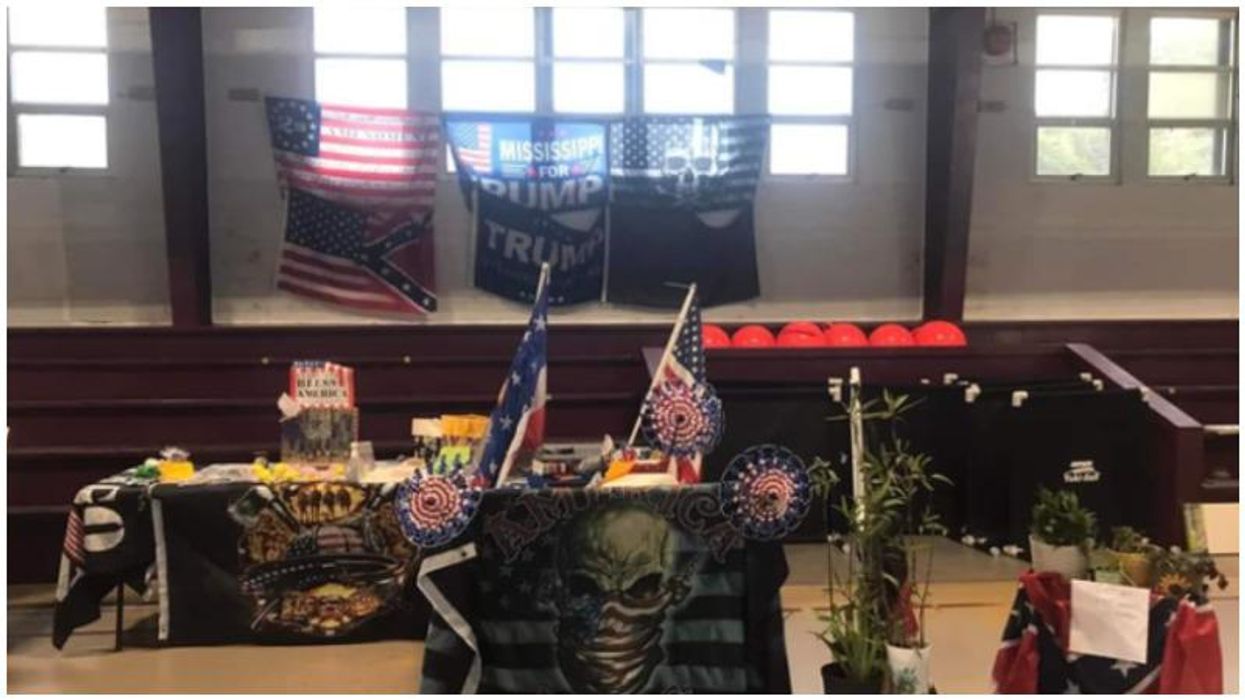 Mississippi elementary school comes under fire for fair booth that sold Confederate and Trump flags