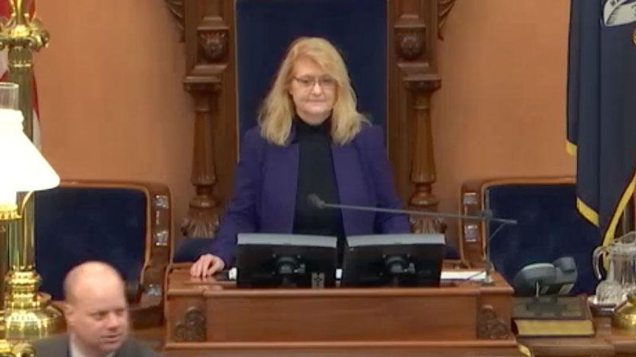 State senators walk out as Michigan Republican rants that kids are 'under attack' from 'forces'