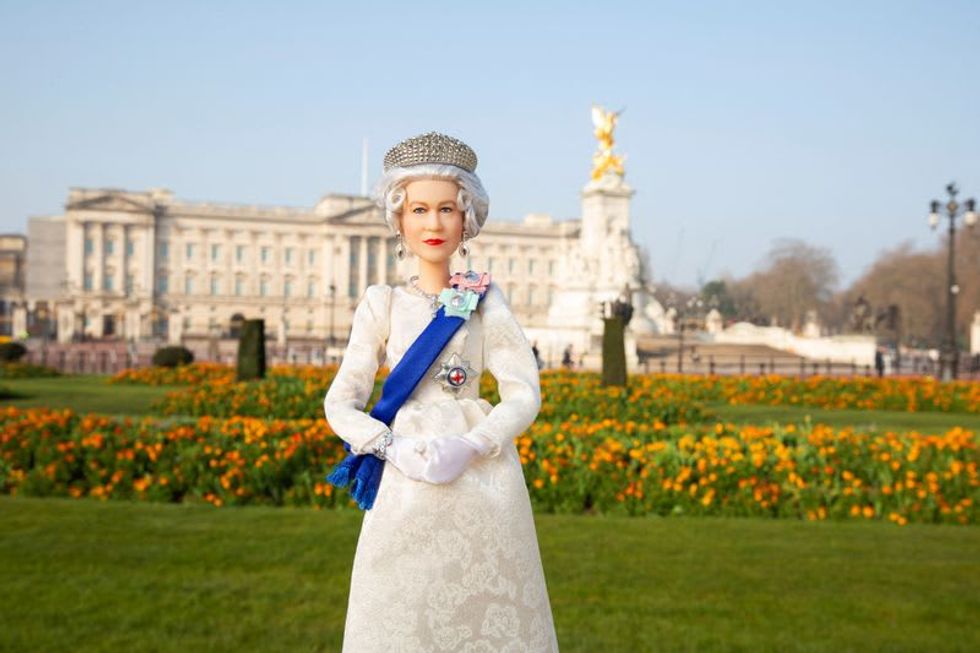 Britain's Queen Elizabeth gets own Barbie doll for Platinum Jubilee