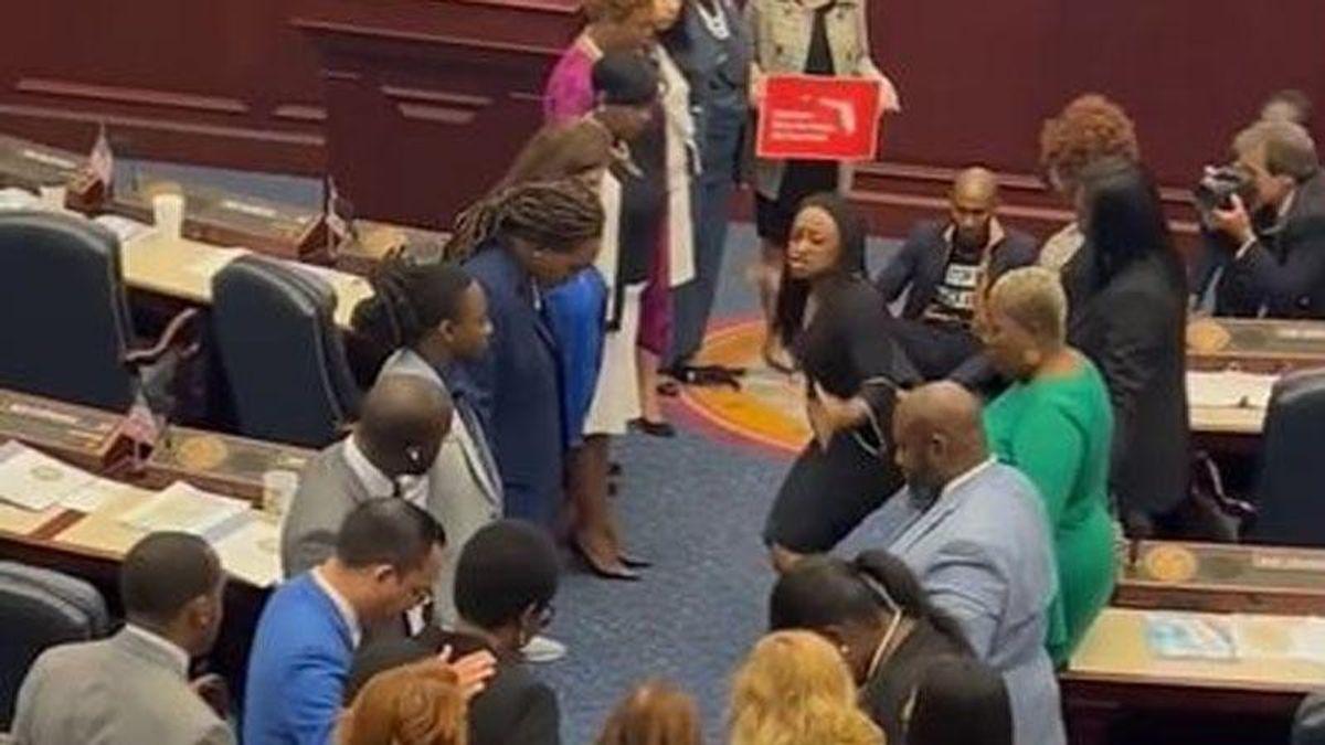 Florida Republicans jam redistricting bill through state House amid protest