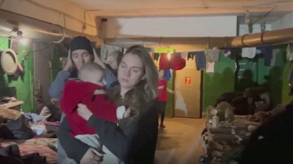 'I want to see the sun' begs child in Mariupol steel works