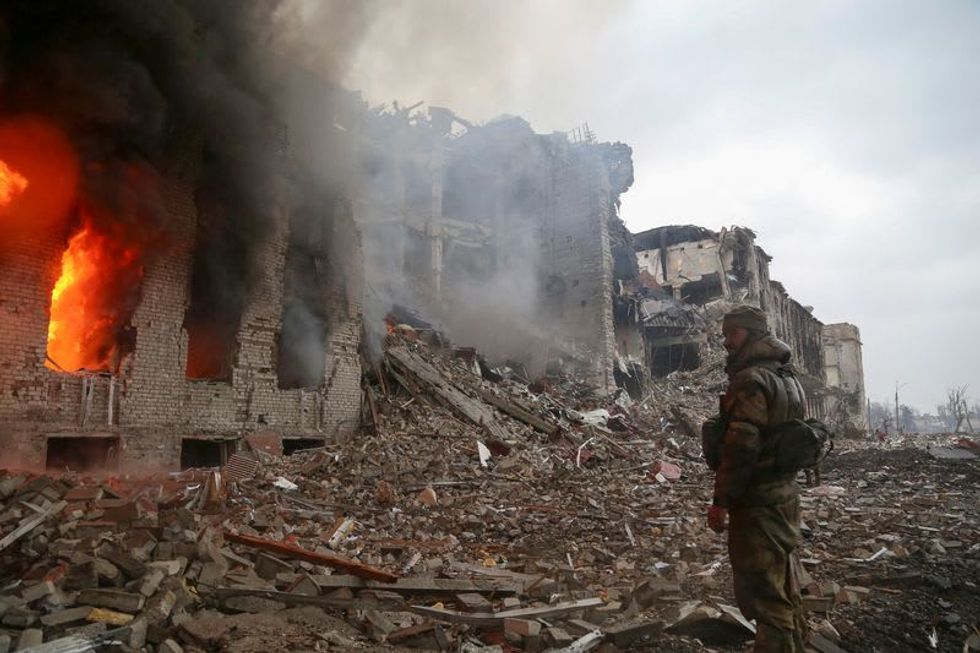 Top U.S. officials to visit Kyiv Sunday, discuss heavy weapons, Ukraine says