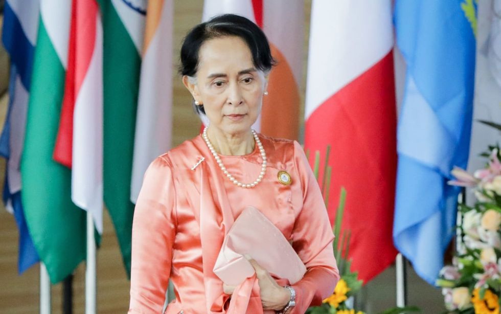 Five-year sentence for Myanmar's Suu Kyi in corruption case