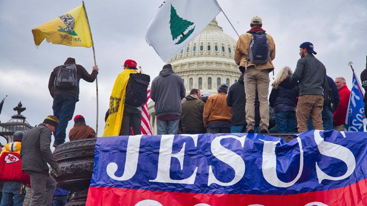 From the Pilgrims to QAnon: Christian nationalism is the 'asteroid coming for democracy'