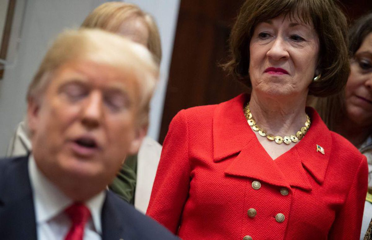 Susan Collins: Leaked SCOTUS decision is 'completely inconsistent' with what Kavanaugh told me